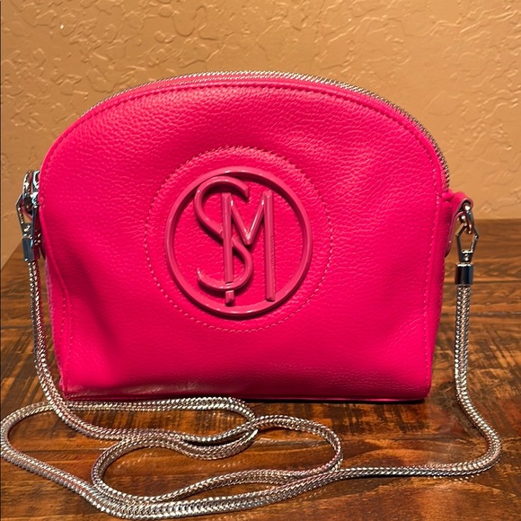Steve Madden NWOT Pink Vegan Leather Crossbody/Clutch MSRP $88 - Picture 1 of 10